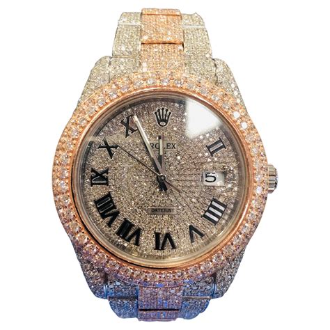 iced out watches replica uk|iced out rolex bezel.